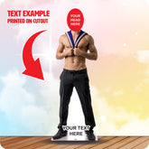 Topless Sailor 246 Head Swap Cardboard Cutout